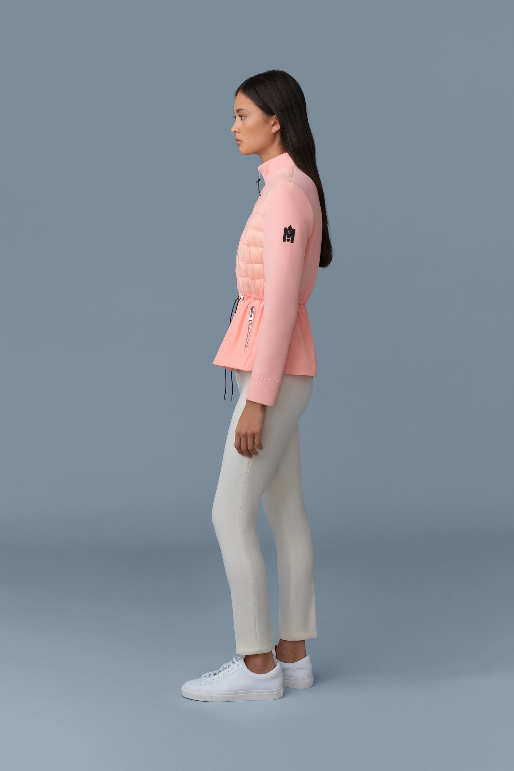 JOYCE Hybrid jacket with peplum - 3