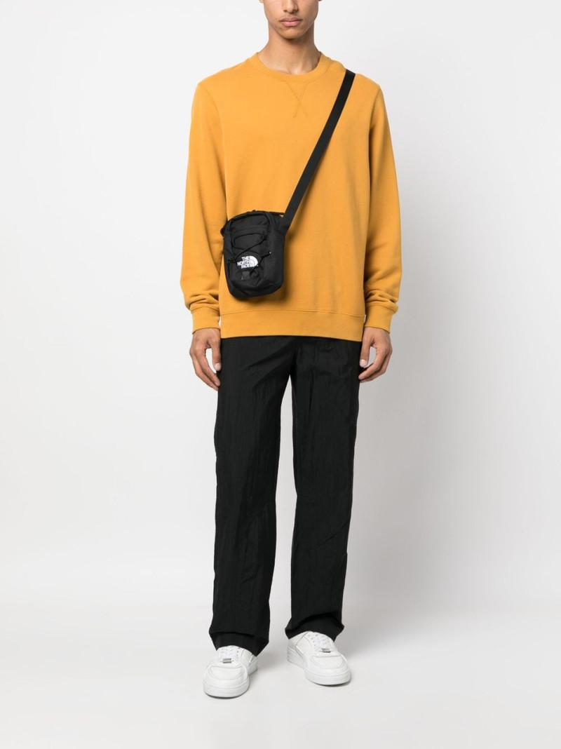 The North Face logo-embroidery messenger bag outlook