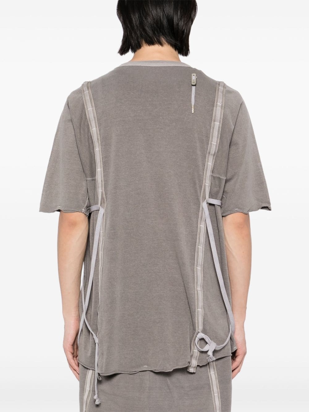 paneled T-shirt - 3