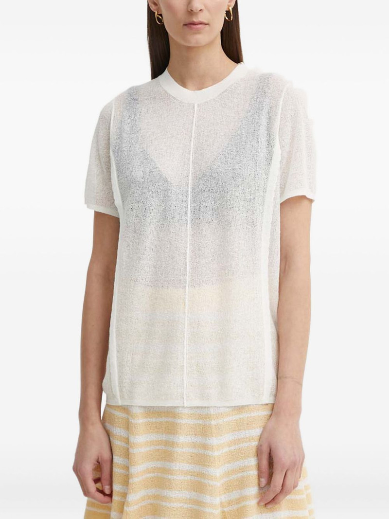 knit short-sleeve T-shirt 1