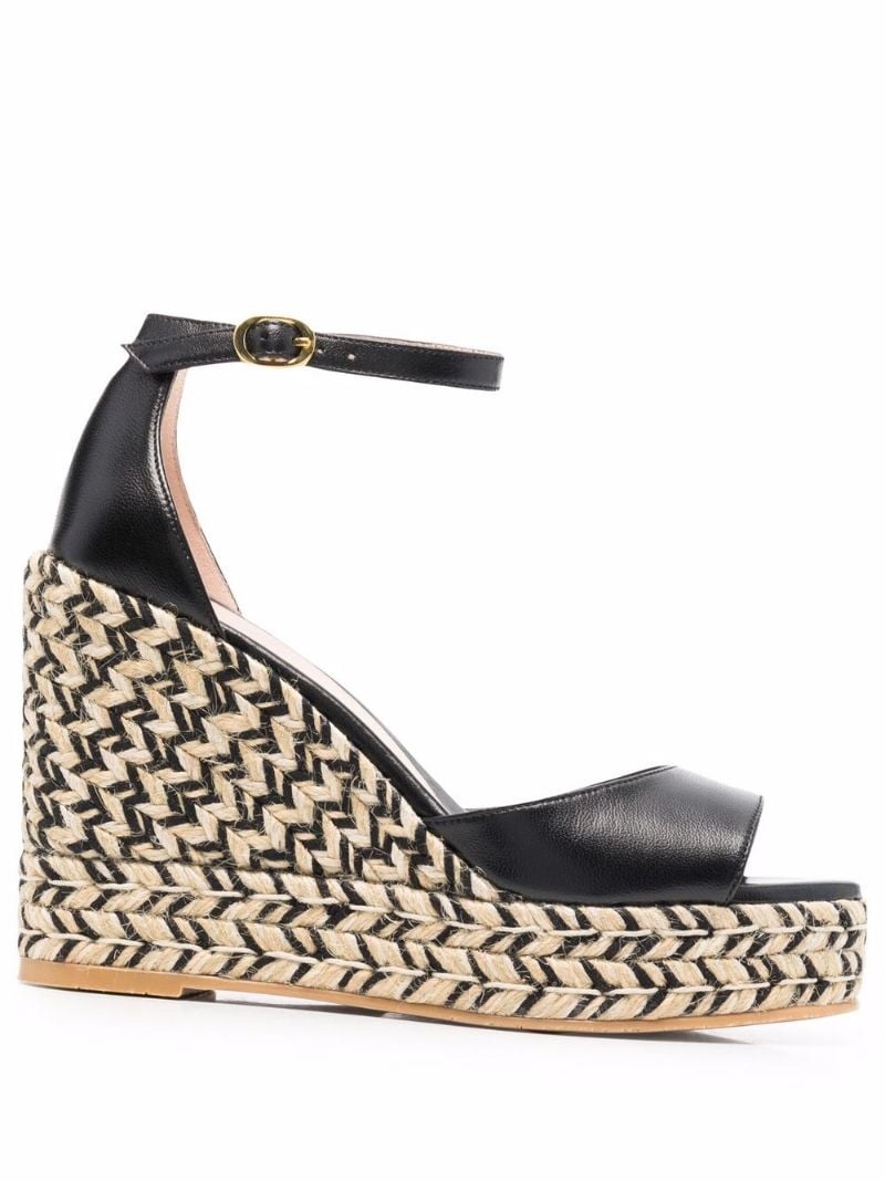 woven wedge sandals - 1