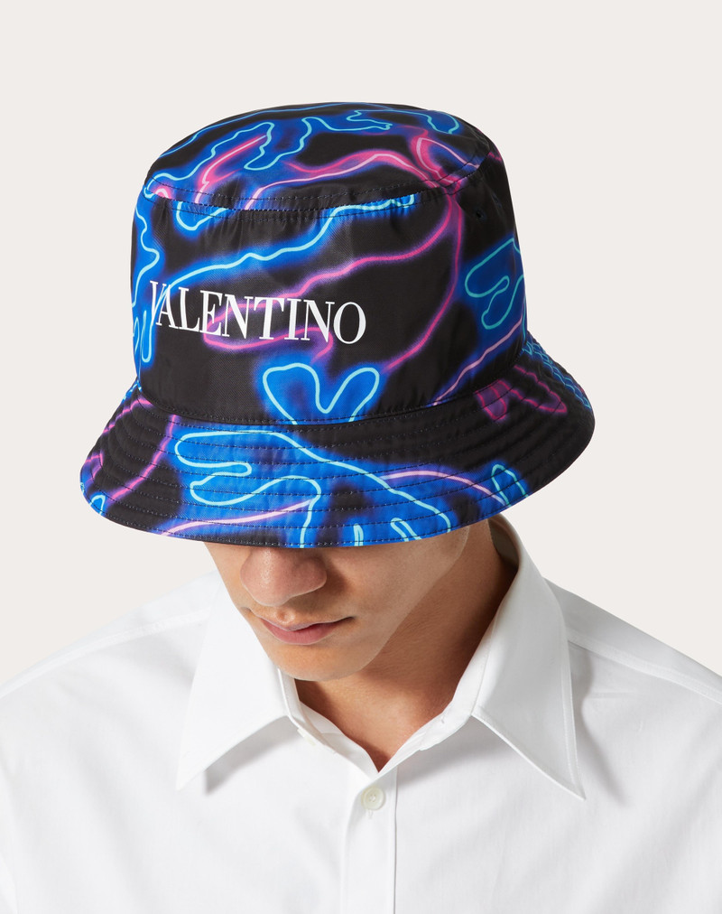NEON CAMOU 버킷 HAT 4