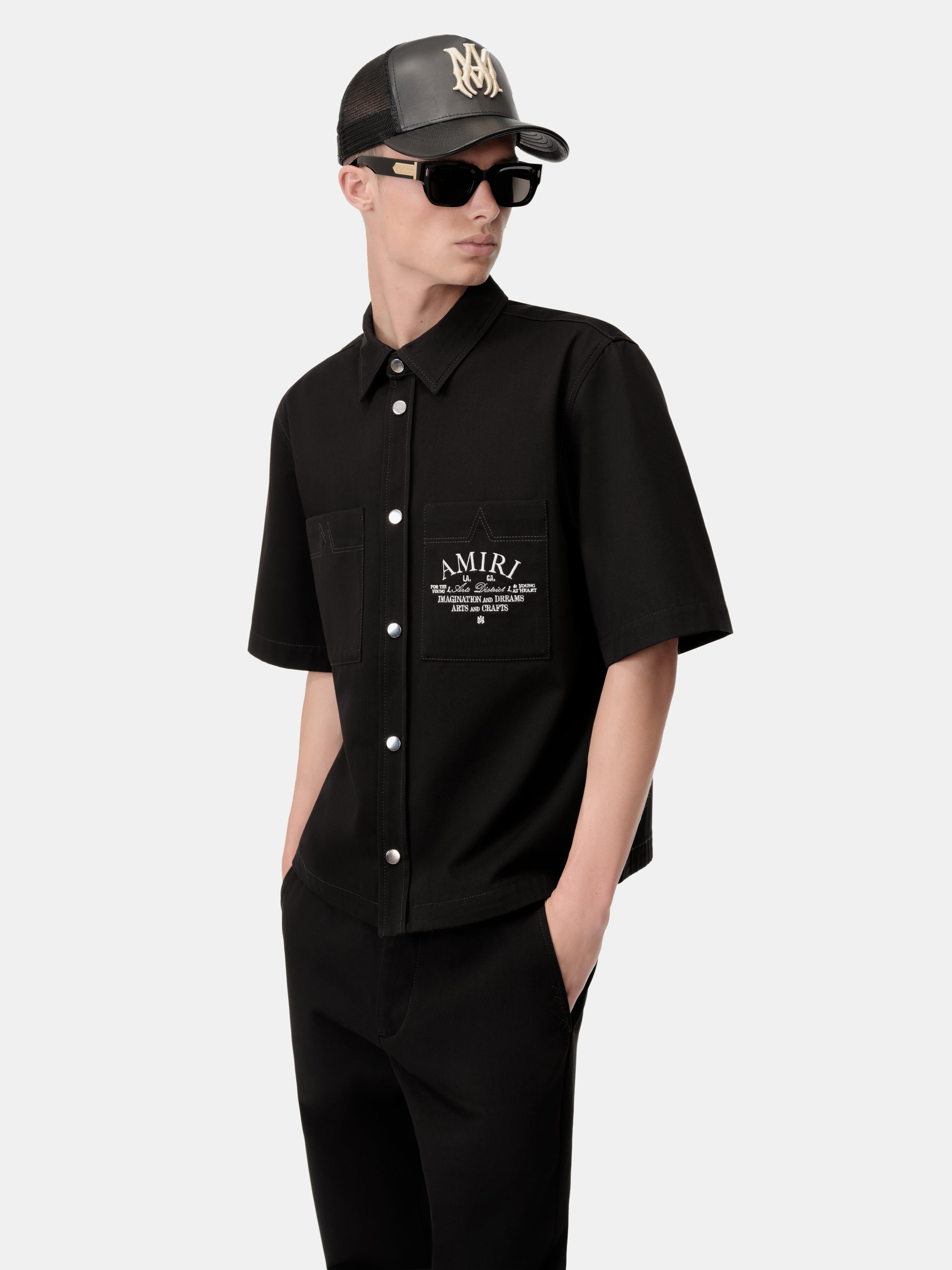 AMIRI ARTS DISTRICT CAMP SHIRT - 5