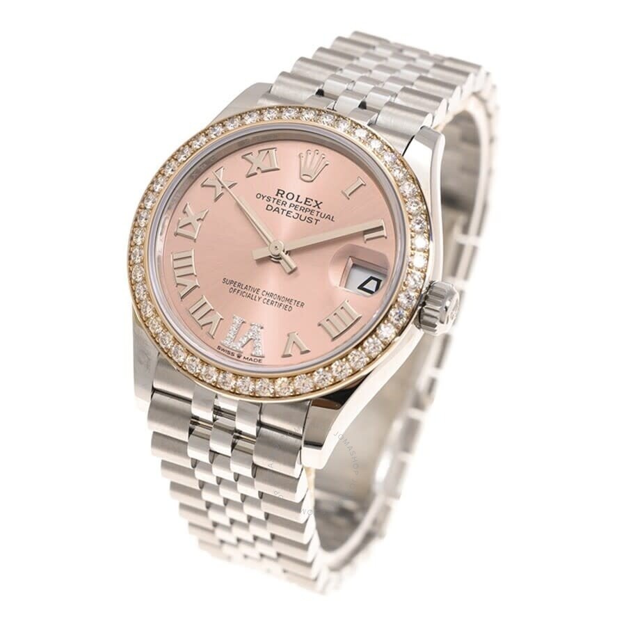 Rolex Datejust 31 Automatic Diamond Pink Dial Ladies Watch 278384PRDJ - 4