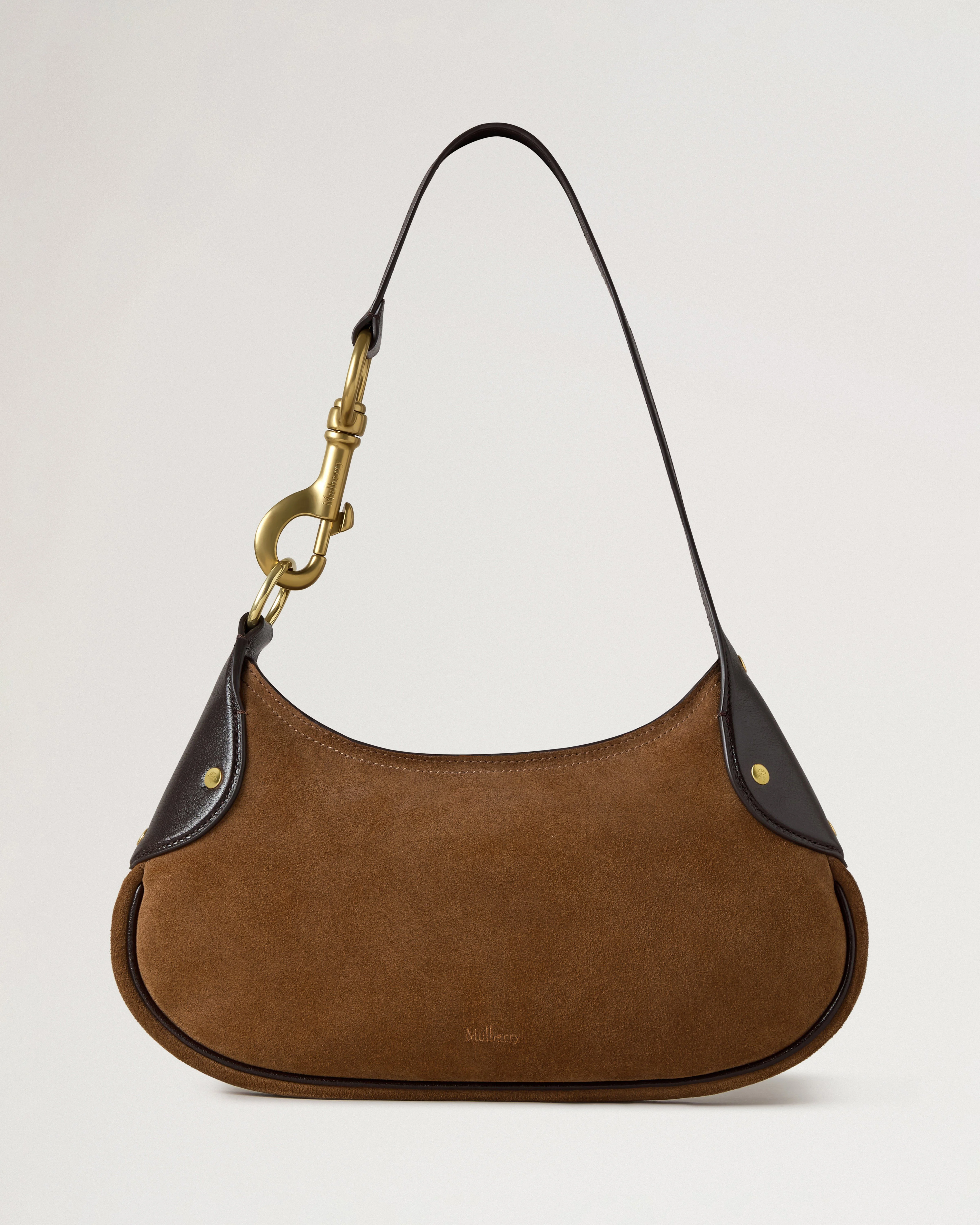Small Hackney Shoulder Bag
Vintage Oak Suede - 1