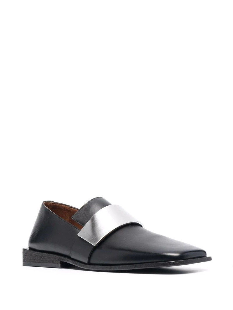 Marsèll Lamiera metal-embellished loafers outlook