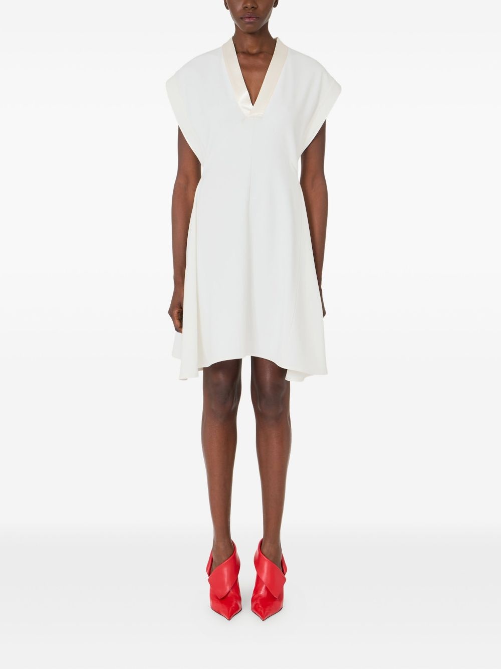 sleeveless mini dress - 2