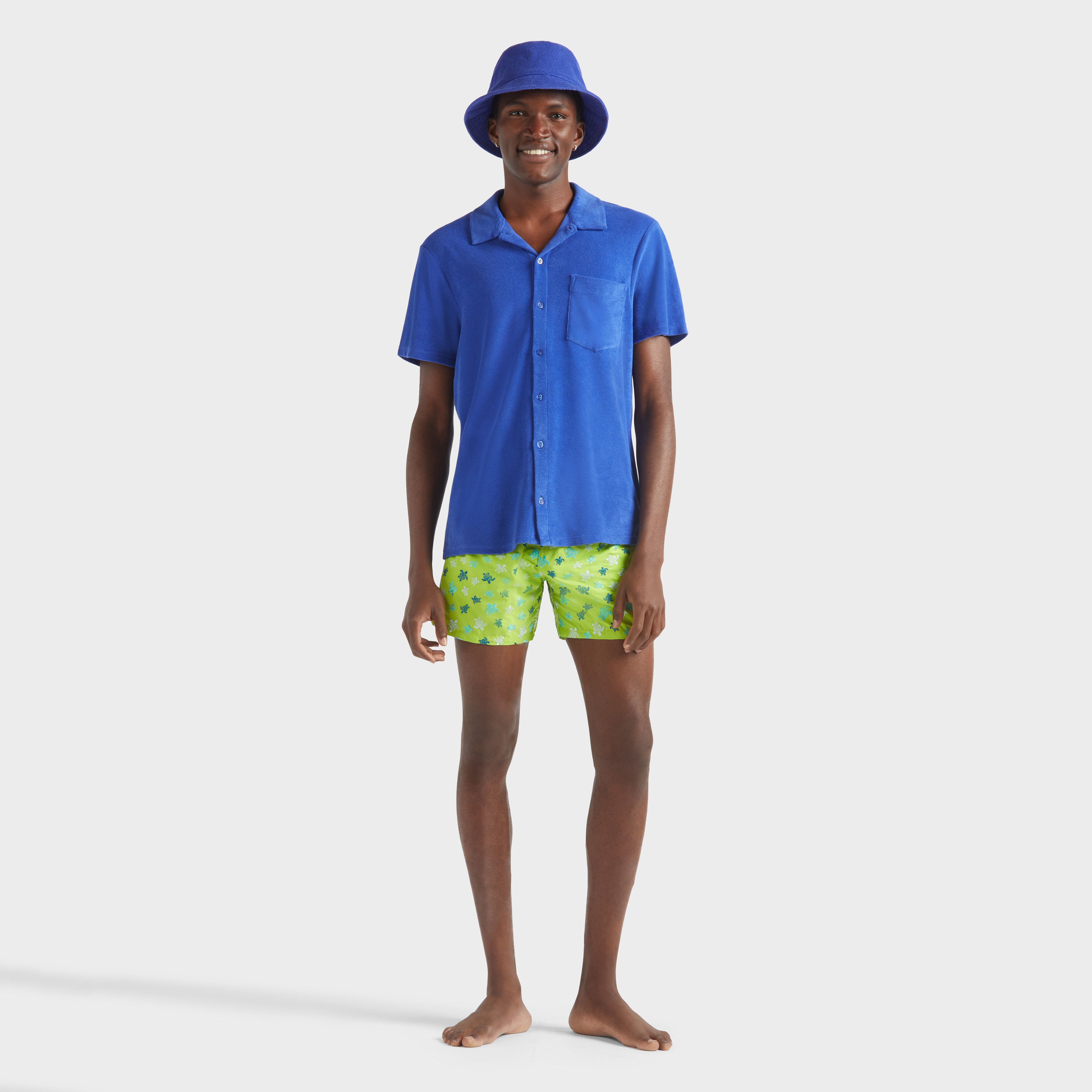 Men Swim Shorts Embroidered Ronde des Tortues - Limited Edition - 5