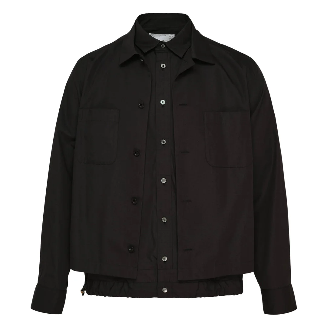 Poplin Long Sleeve Shirt - 1