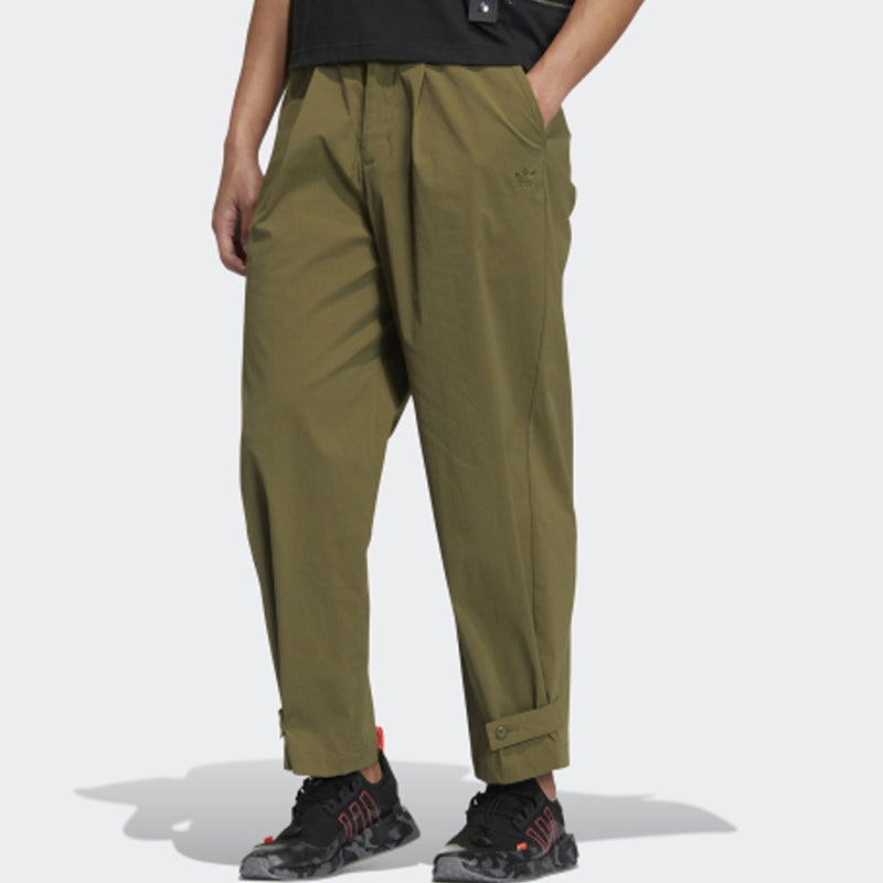Men's adidas originals Pants Classic Casual Sports Pants/Trousers/Joggers Dark Olive Green HU1234 - 2