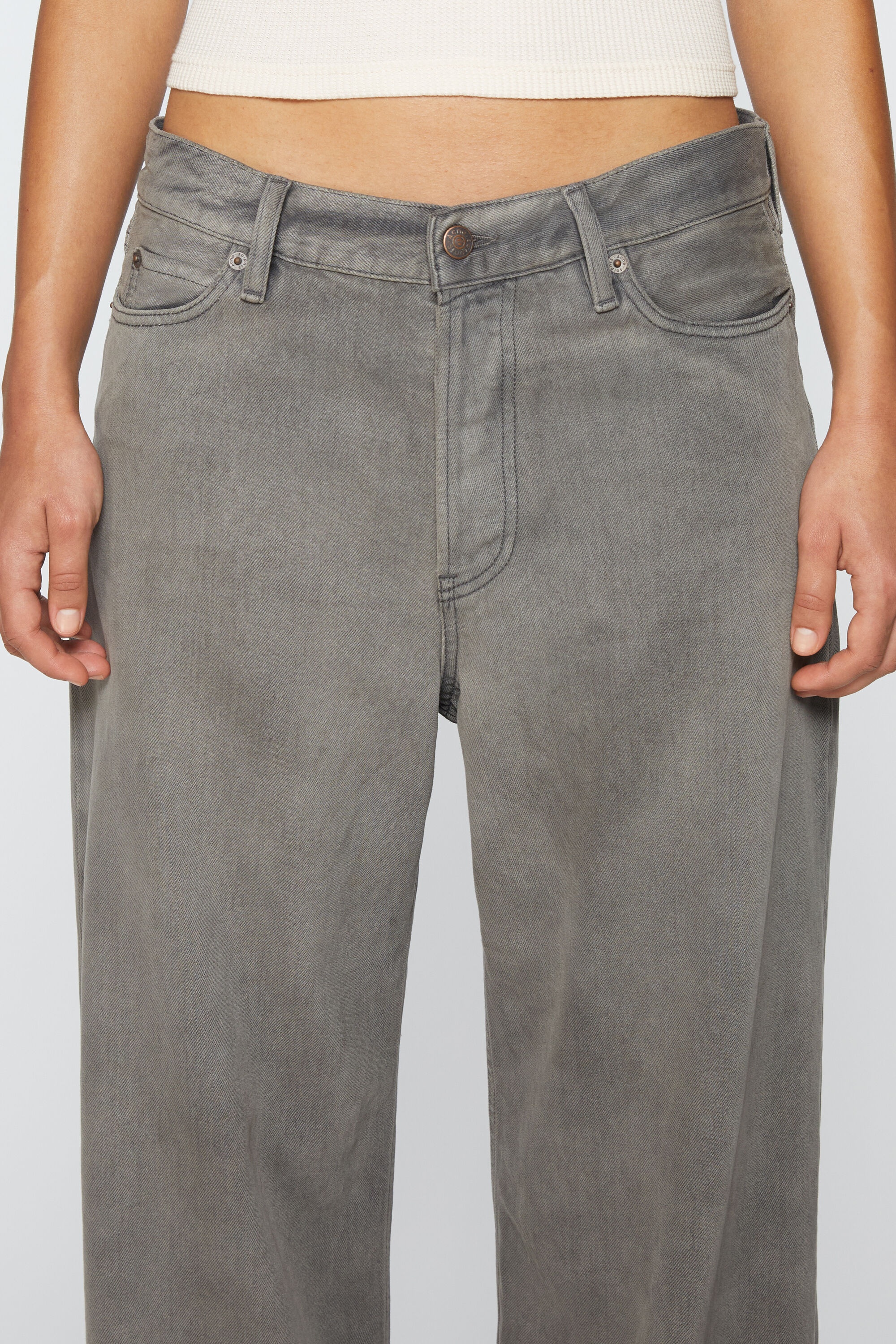 Loose fit jeans - 1981F - Anthracite grey - 5