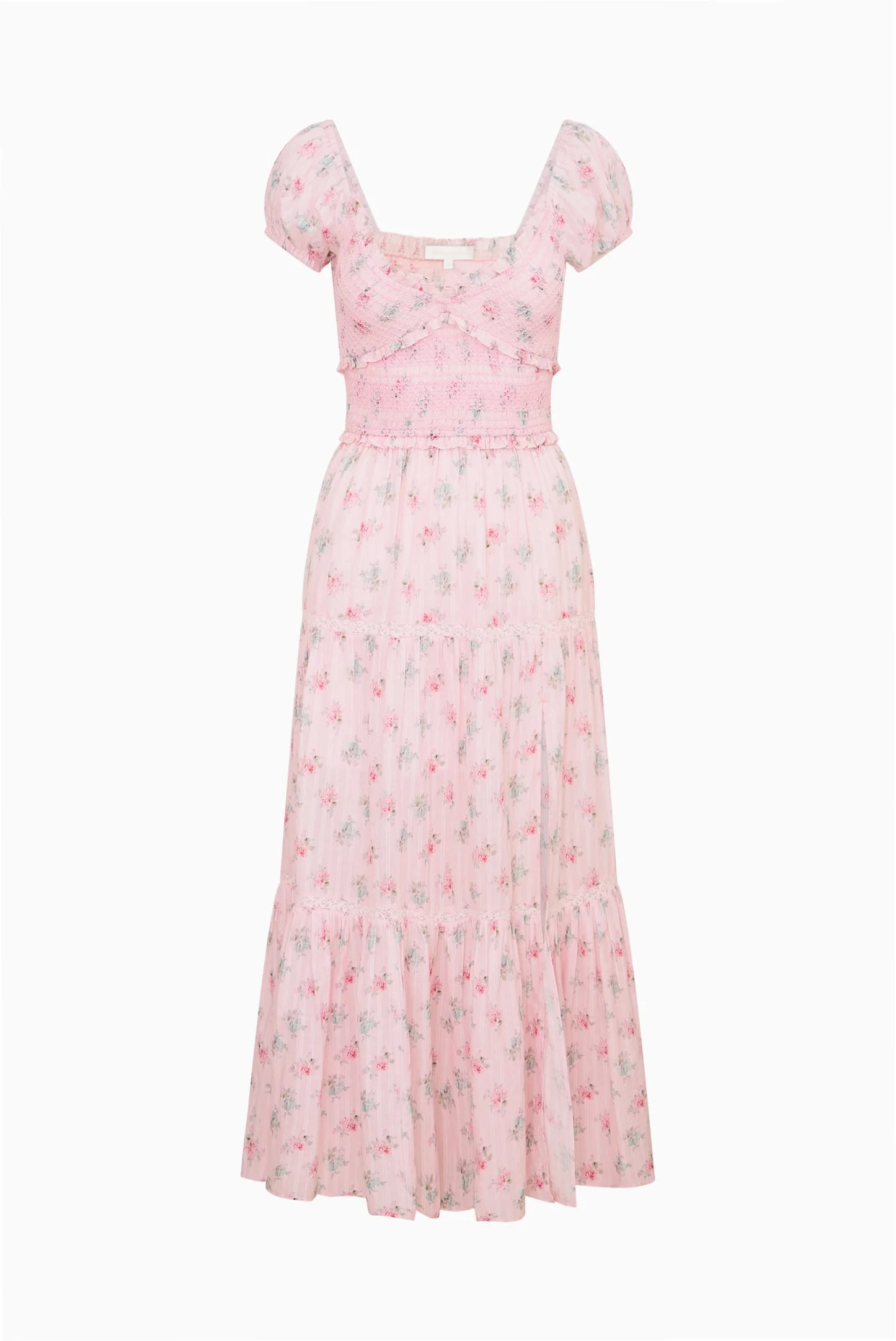 Amandla Floral Cotton Maxi Dress - 1