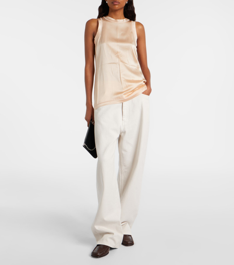 PHOEBE PHILO Silk-blend top outlook