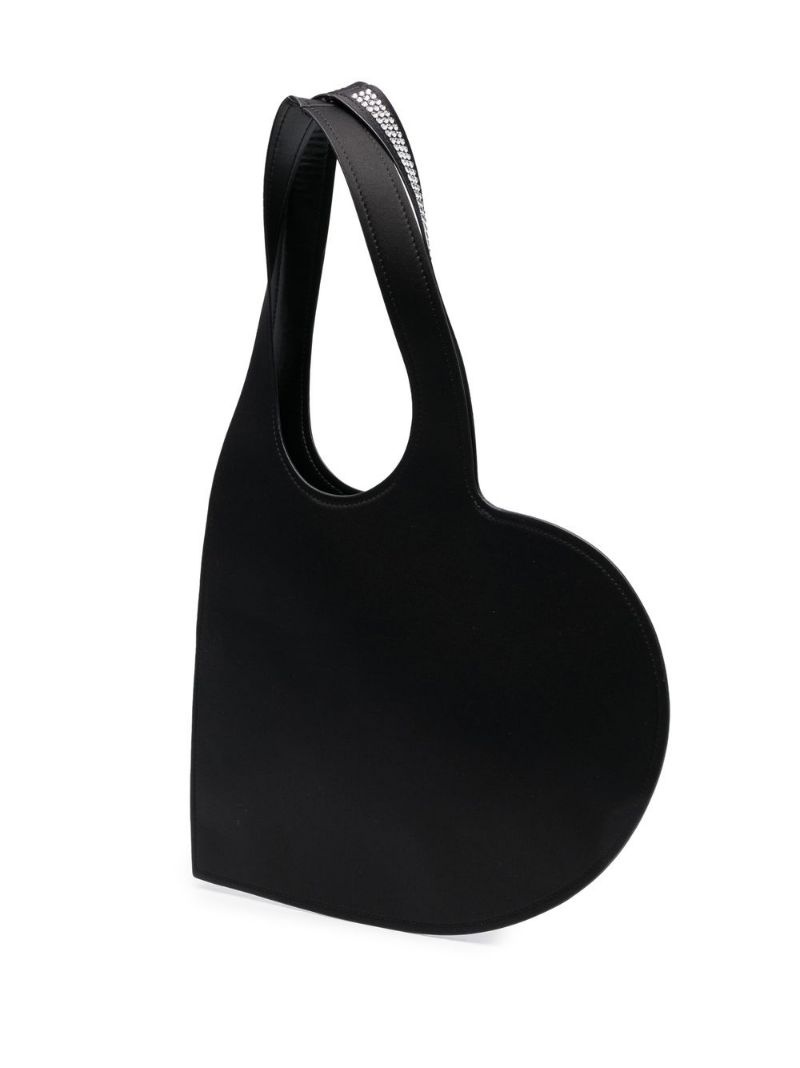 rhinestone-embellished shoulder bag - 3