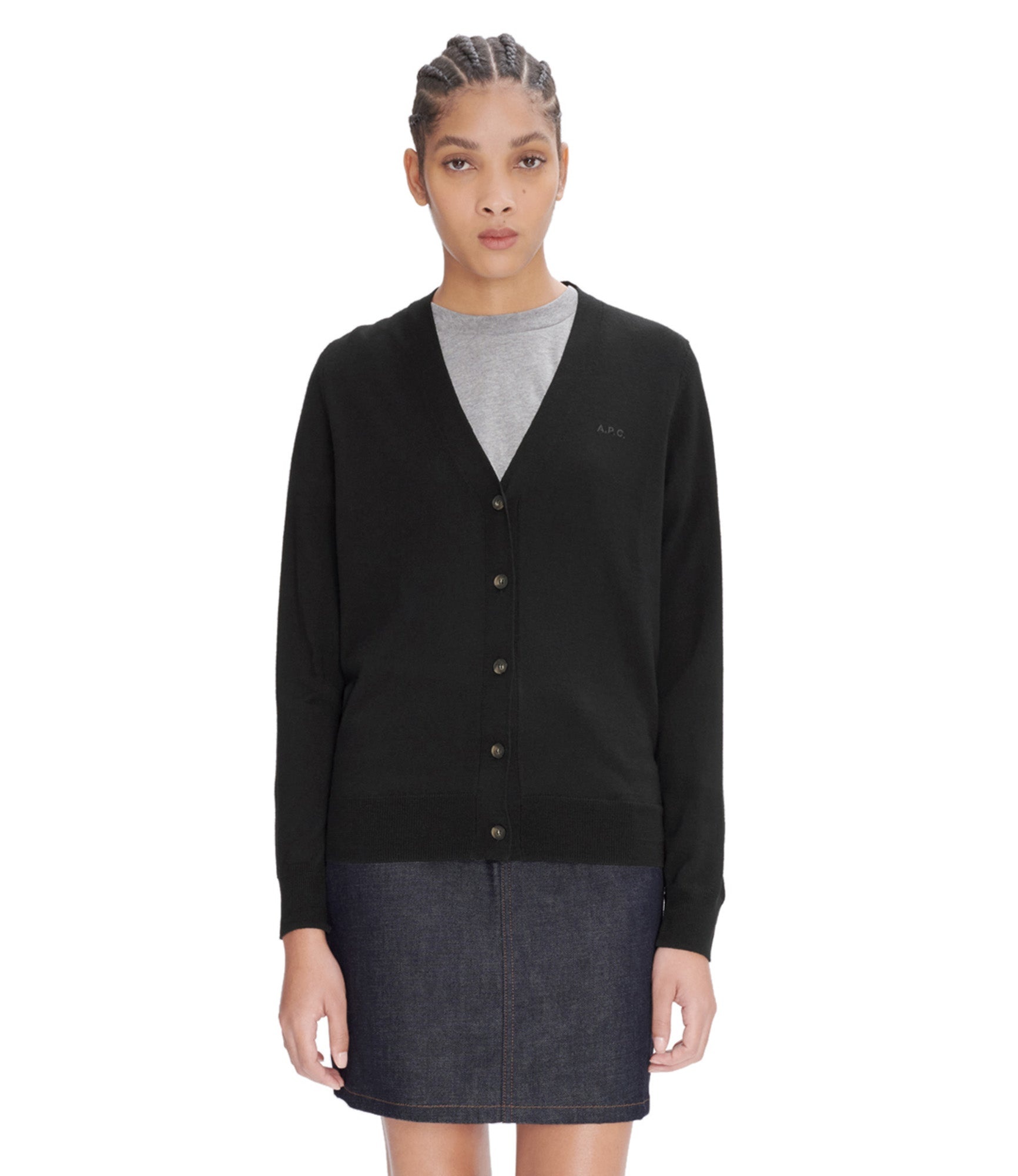 SALOMÉ LOGO CARDIGAN - 2