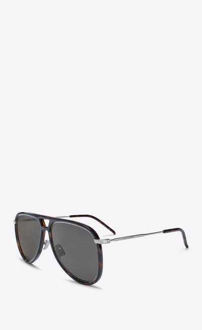 SAINT LAURENT sl 11 rimmed outlook