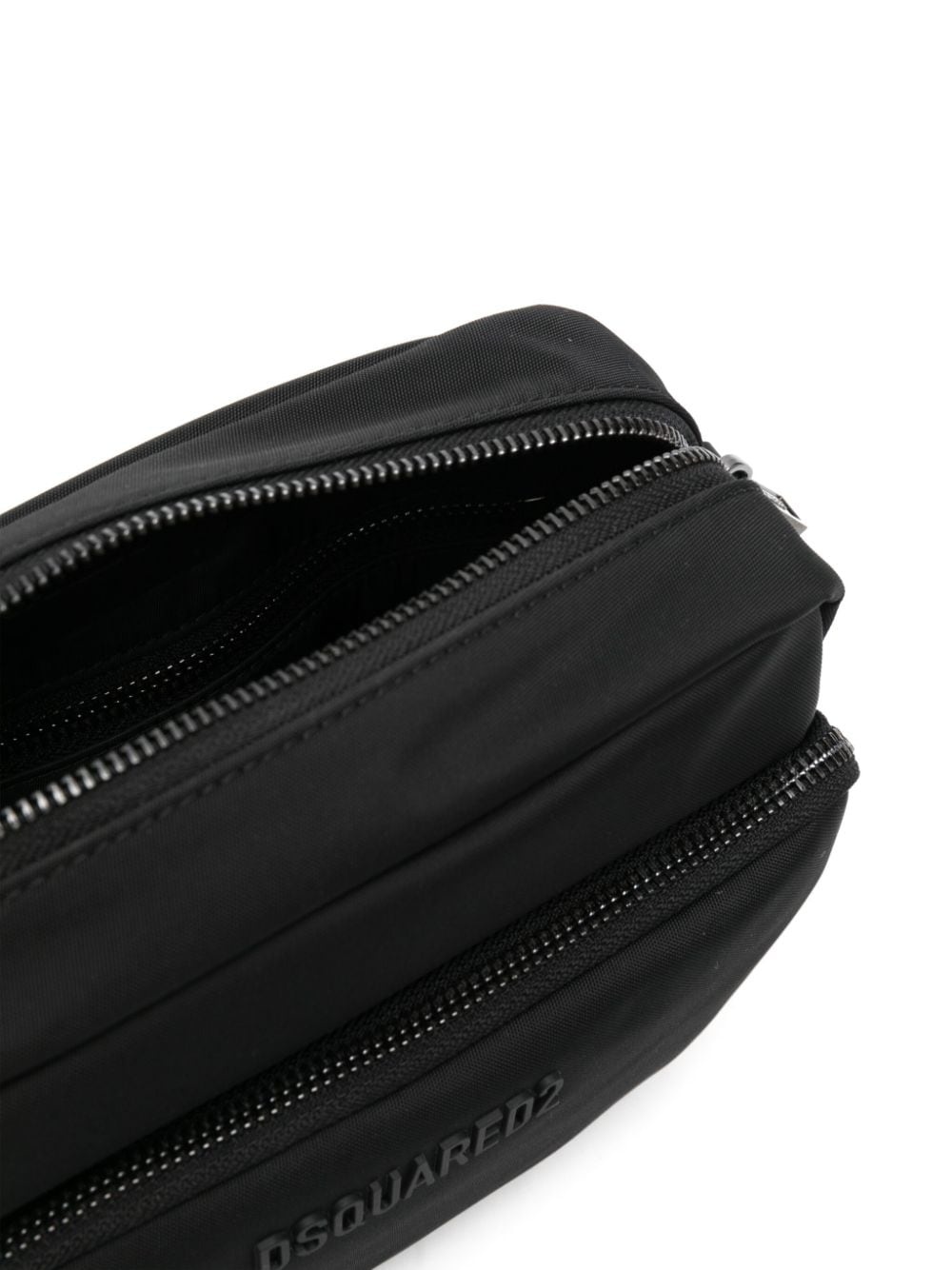 logo-lettering messenger bag - 5