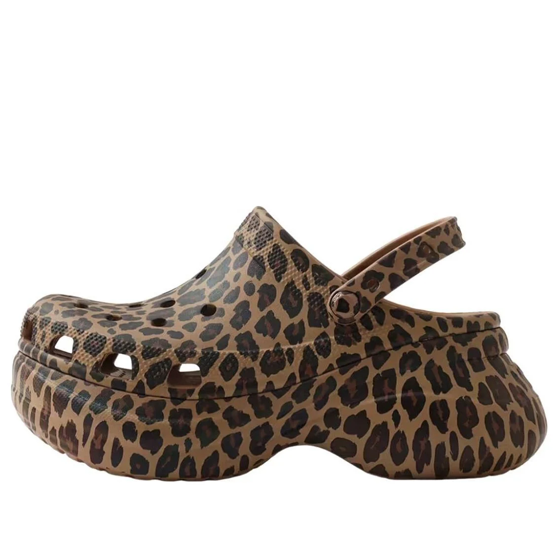 (WMNS) Crocs Bae Animal Clog 'Leopard' 211624-2LD - 1