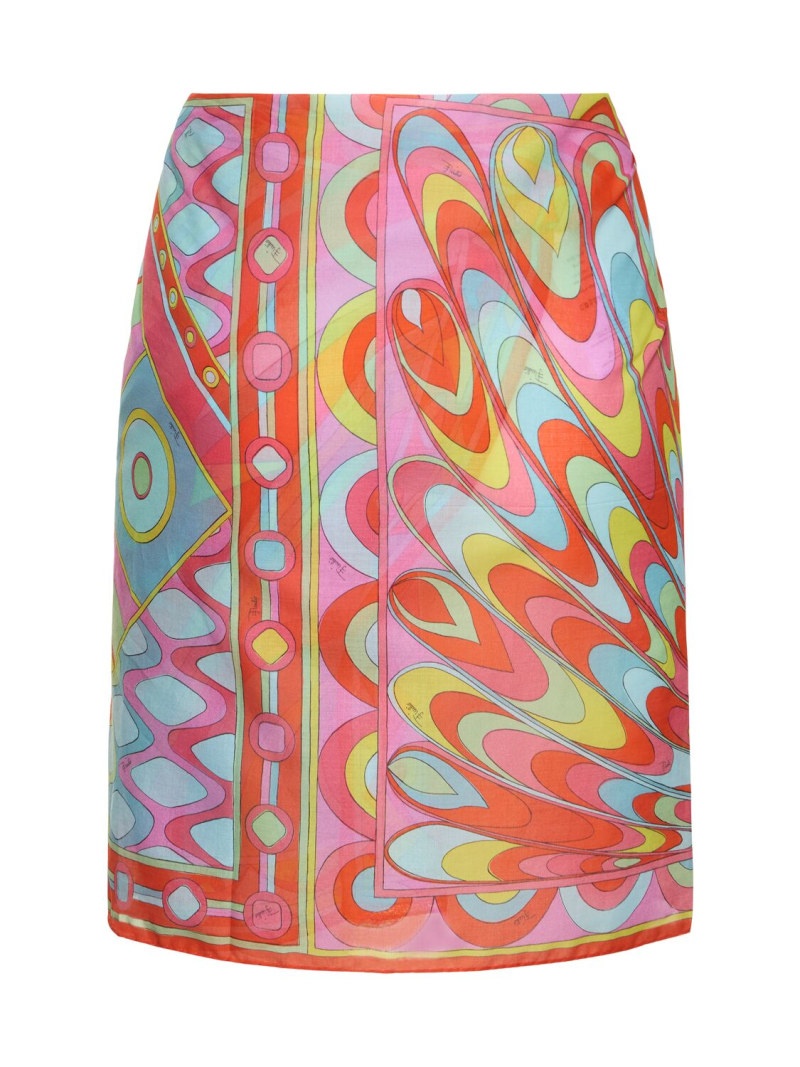 Printed cotton short sarong - 5