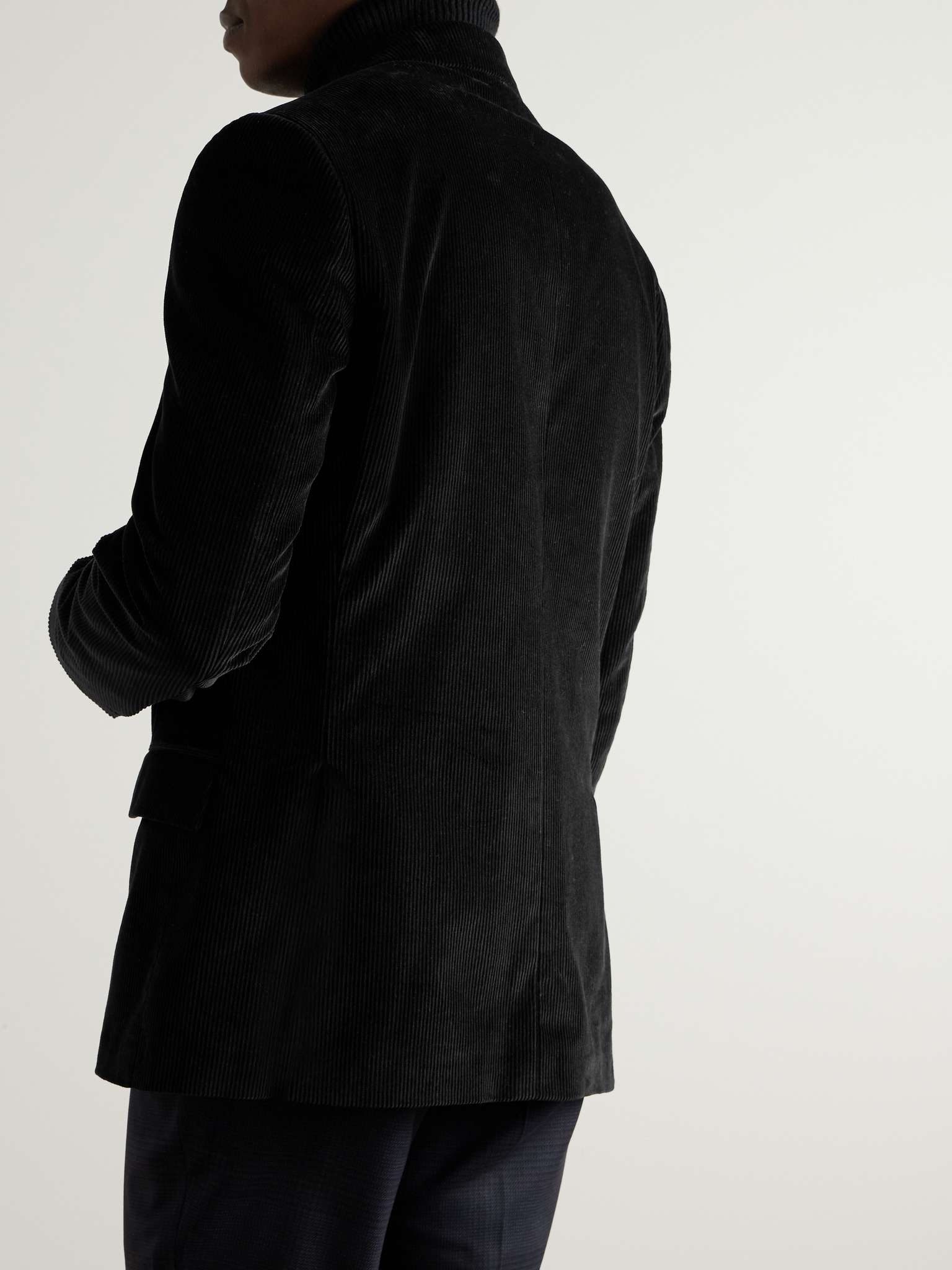 Kent Slim-Fit Double-Breasted Linen Suit Jacket - 7