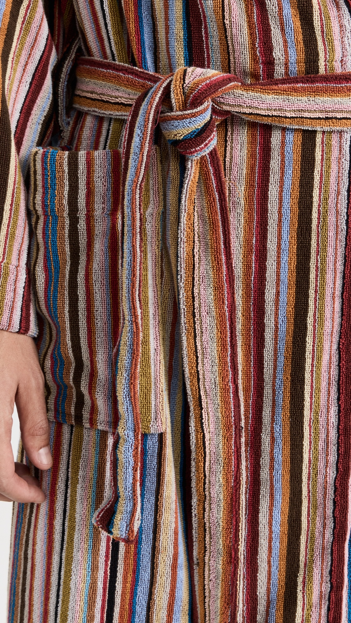 Multi Stripe Robe - 5