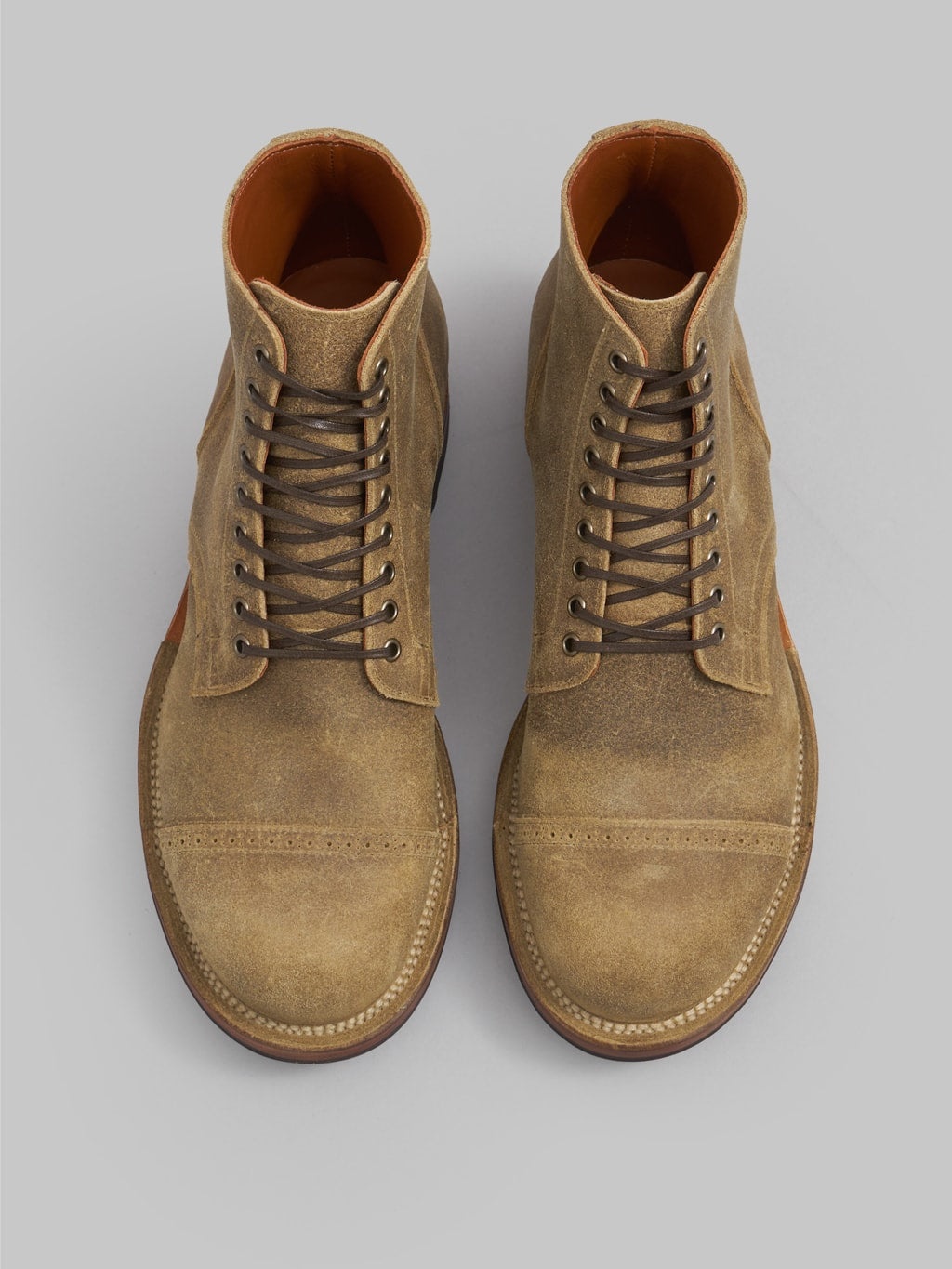 Viberg Service Boot 2040 Desert Sand Waxy Commander - 3