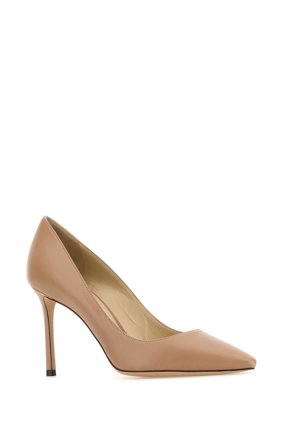 Jimmy Choo Women Antiqued Pink Leather Romy 85 Pumps - 2