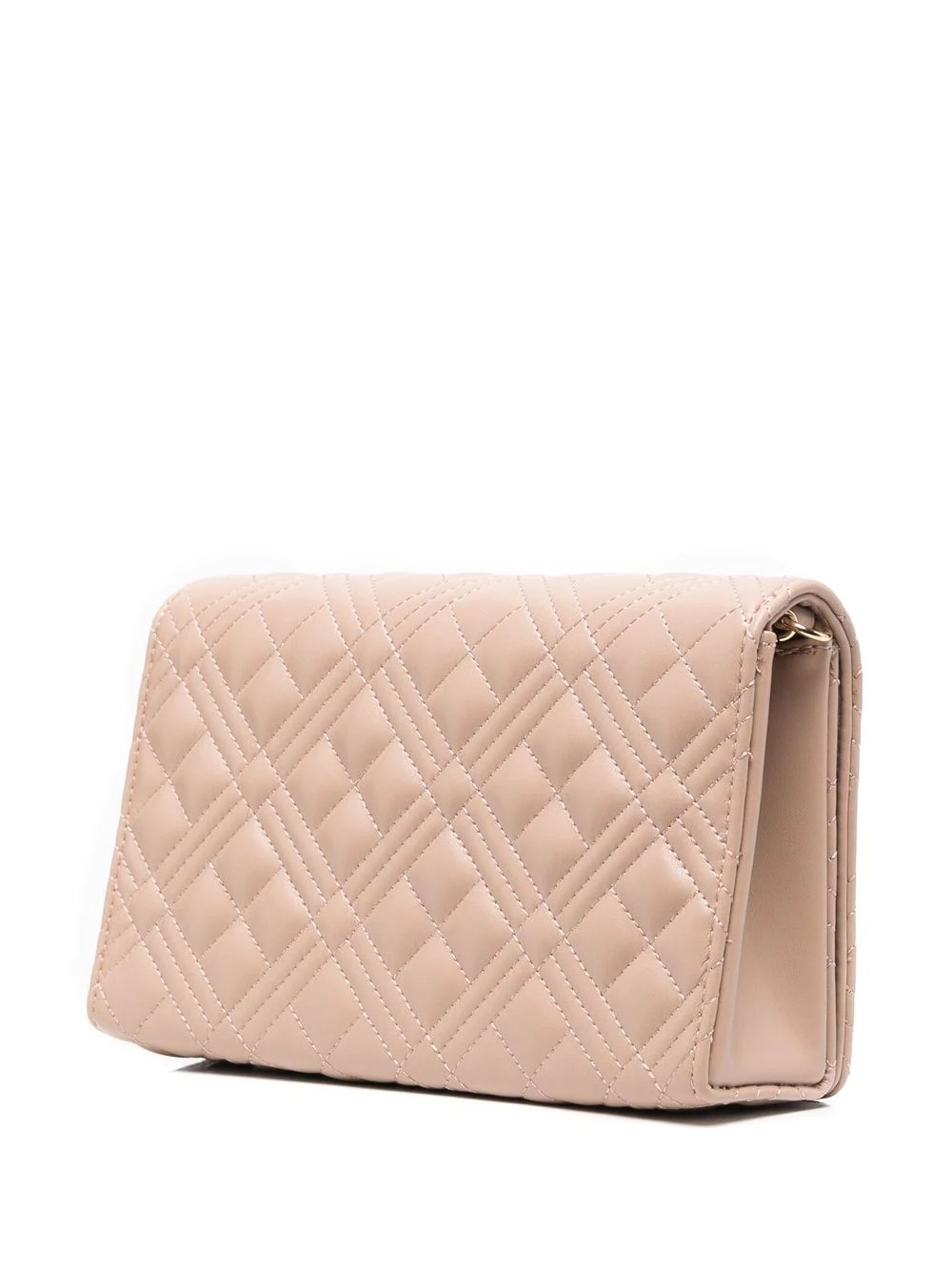 quilted-finish crossbody bag - 3