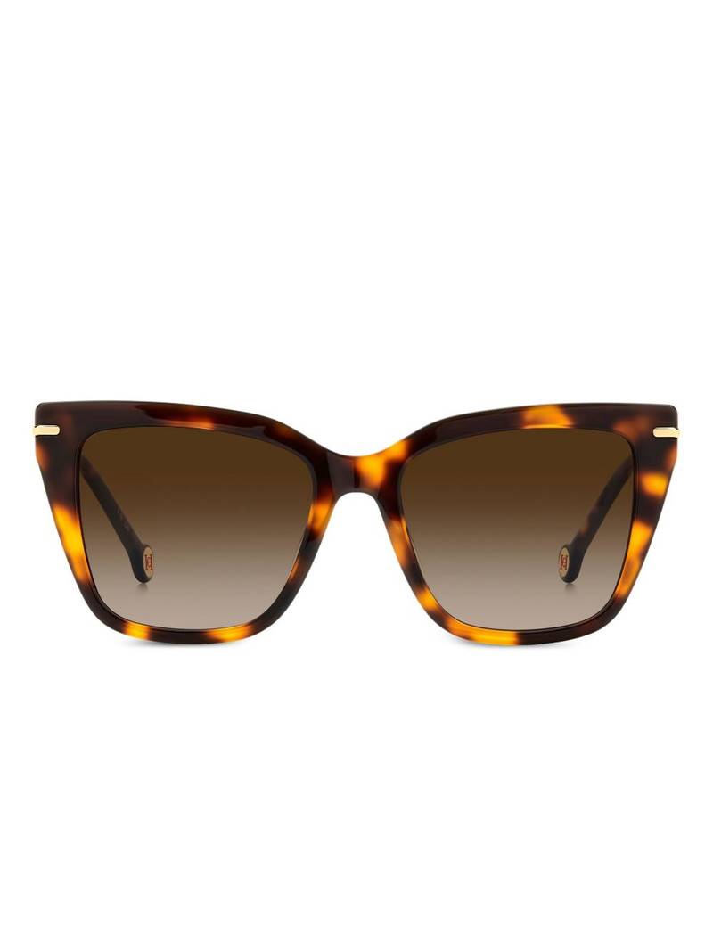 cat-eye tortoiseshell sunglasses 1