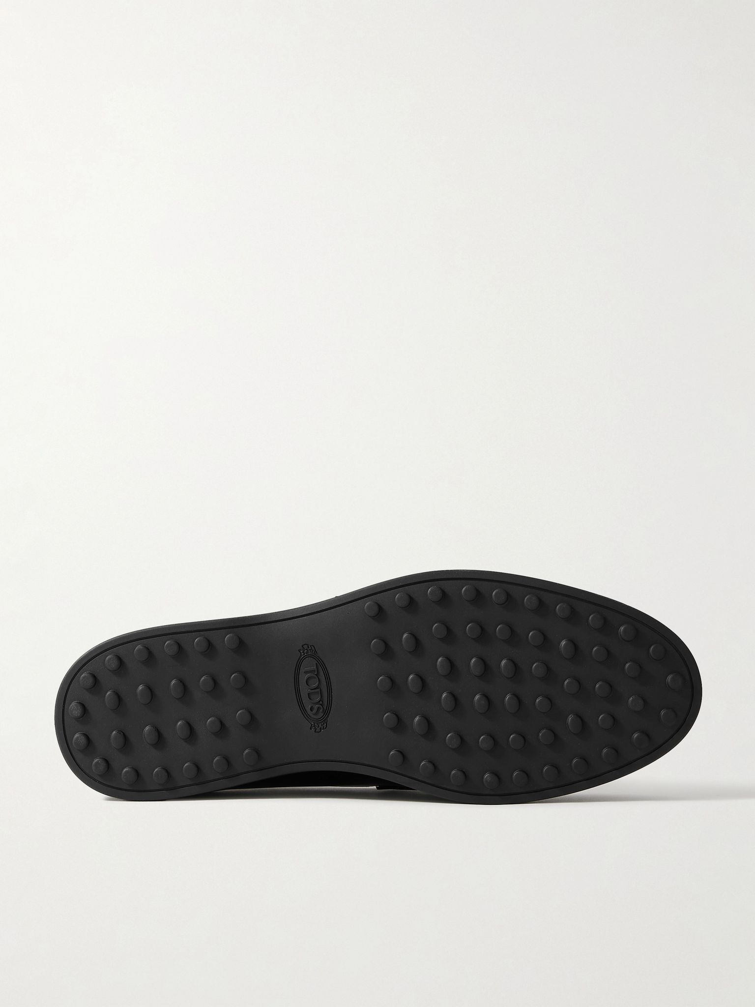 Gomma Leather Penny Loafers Black - 3