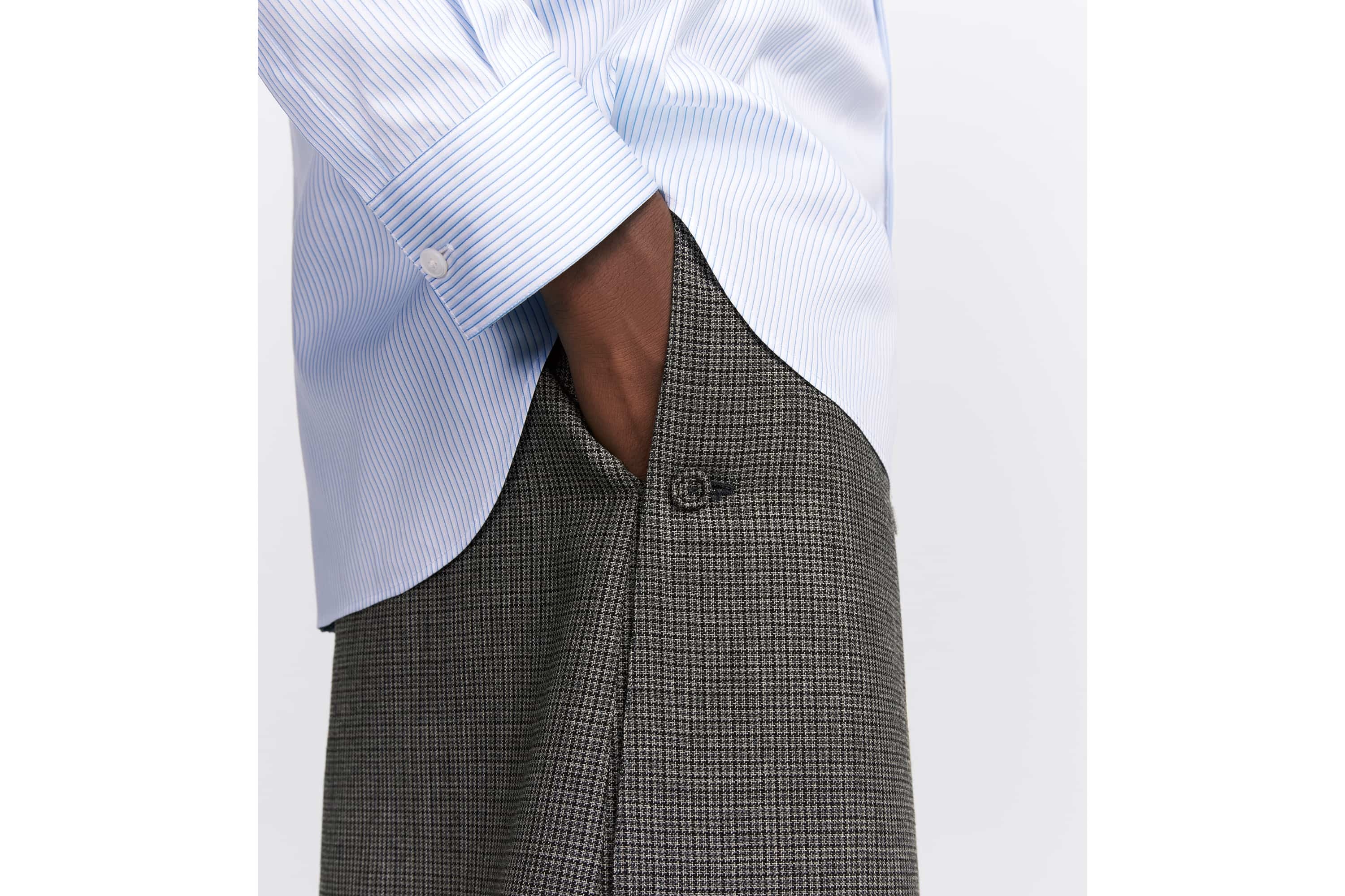 Tailored Shorts with Tied Bow - 5