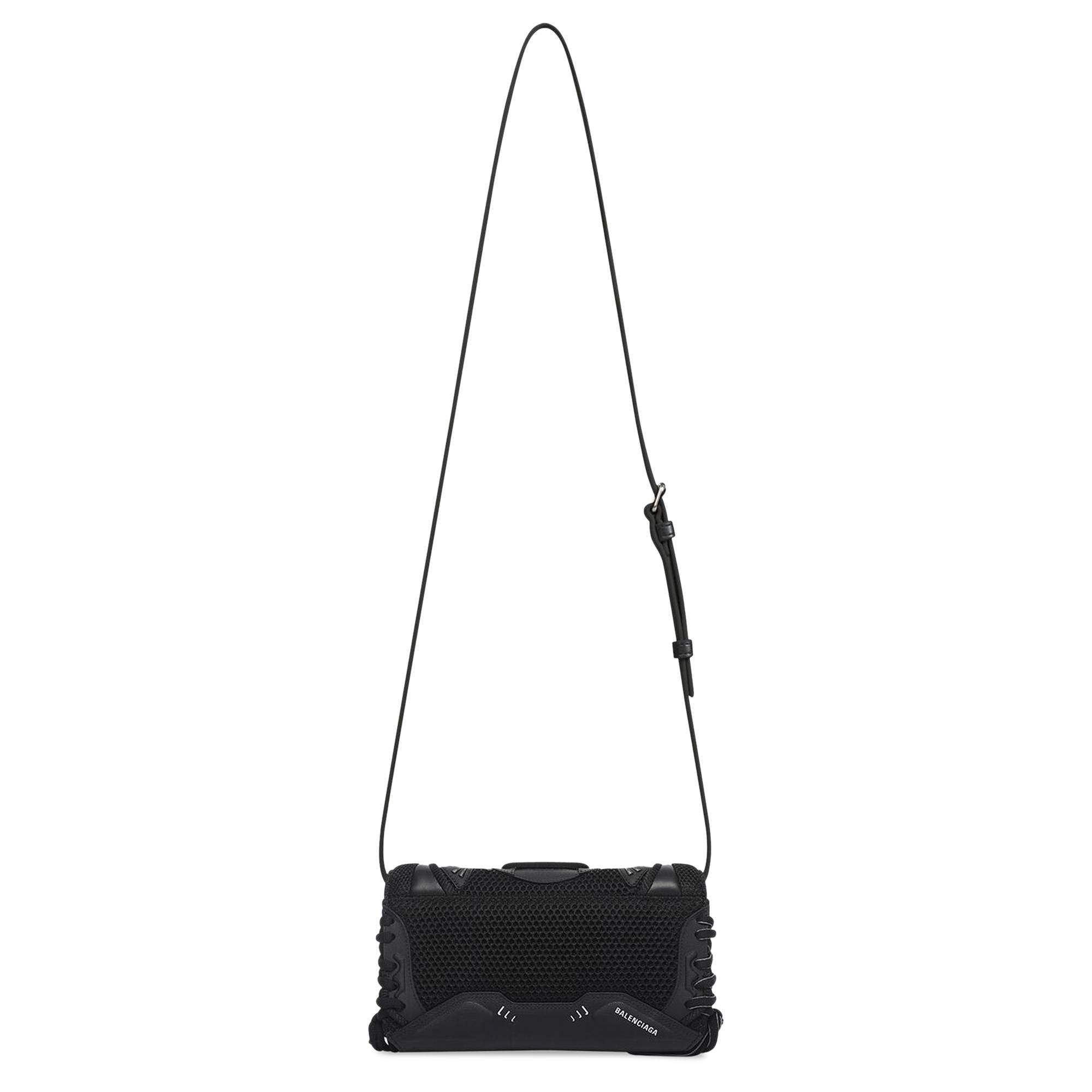 Balenciaga Sneakerhead Phone Holder Strap Bag 'Black' - 2