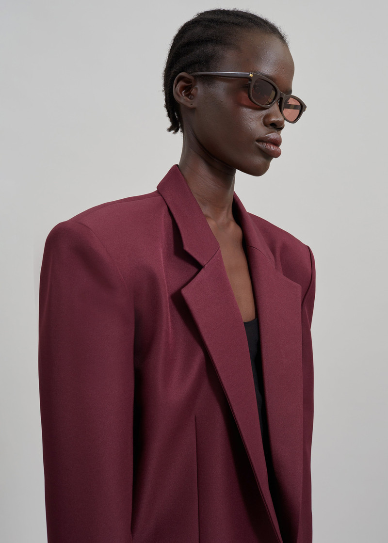 Jun Blazer - Burgundy 9