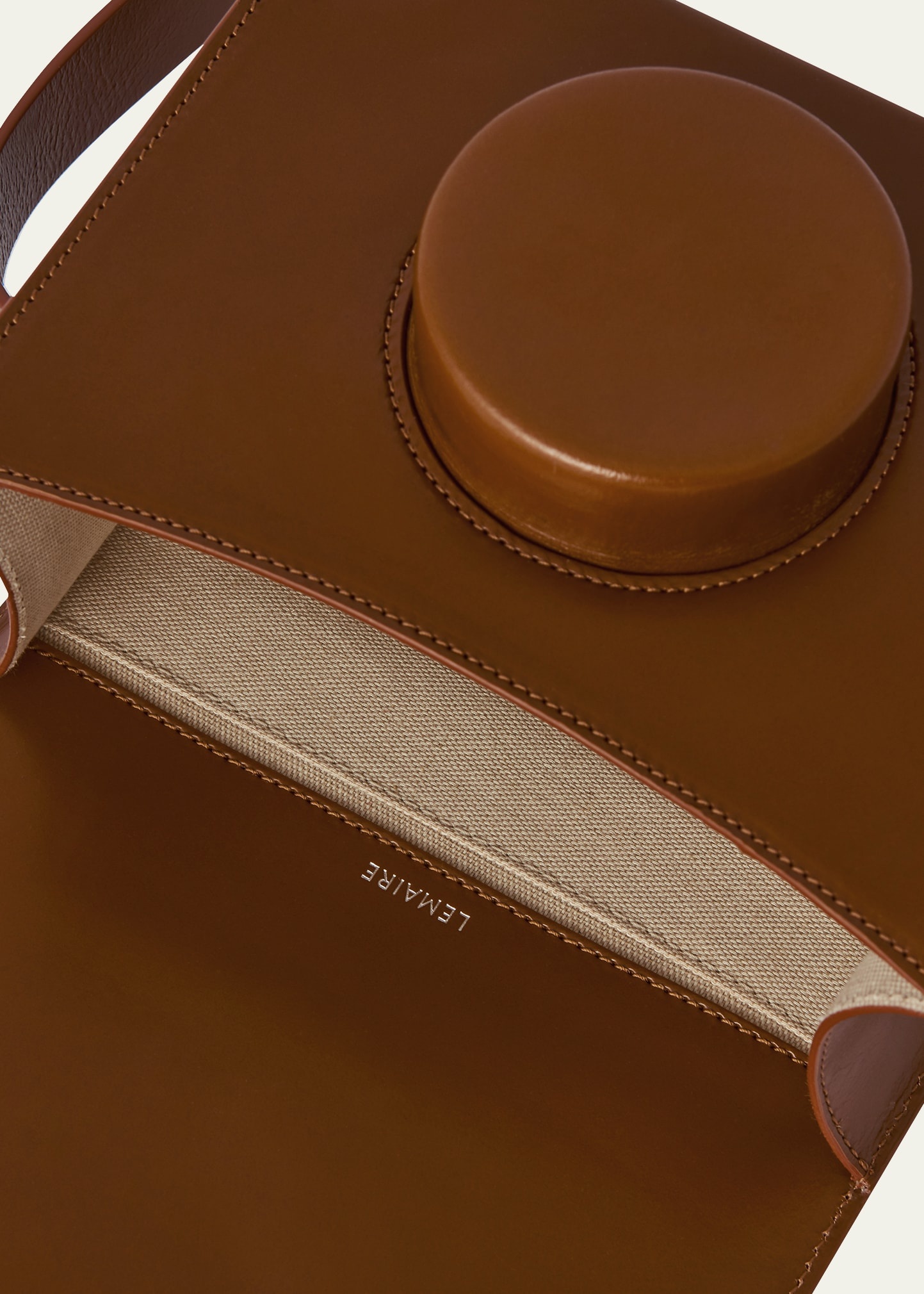 Flap Leather Camera Crossbody Bag - 3