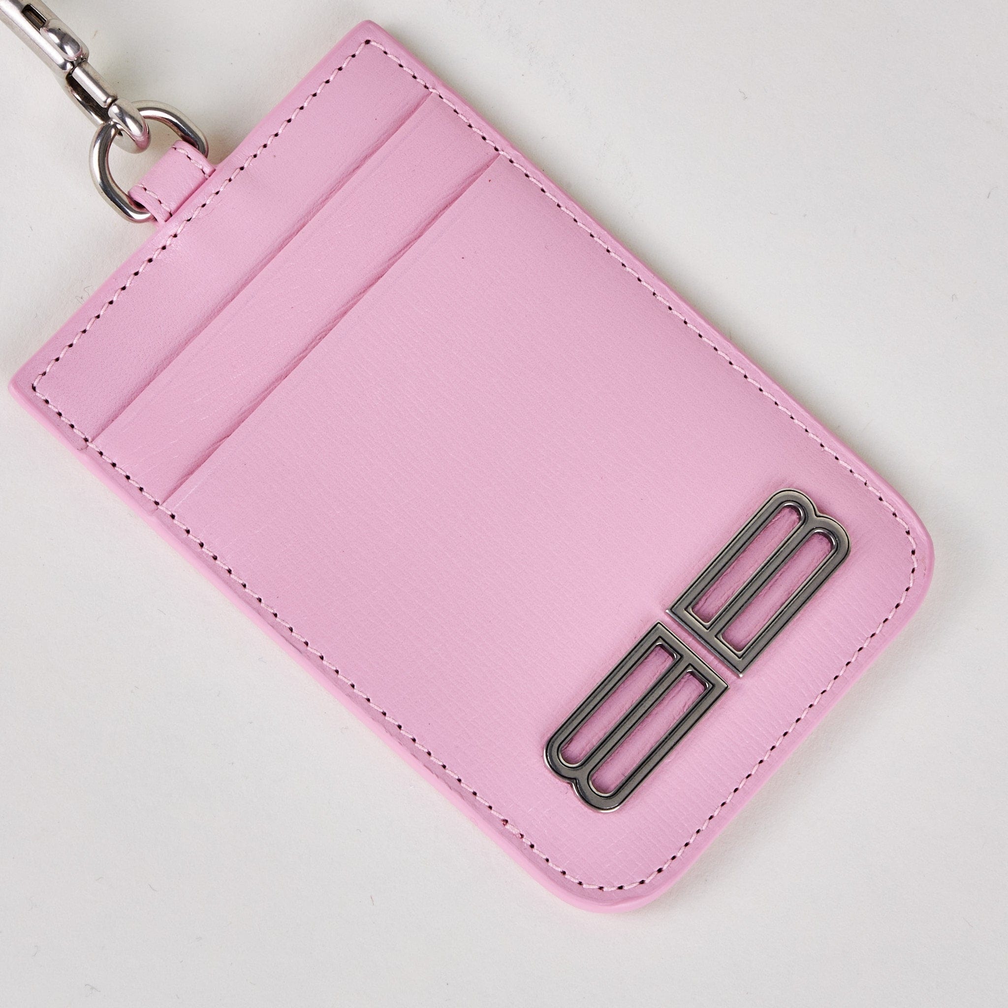 Balenciaga Women's Gossip Pink Card Holder - 5