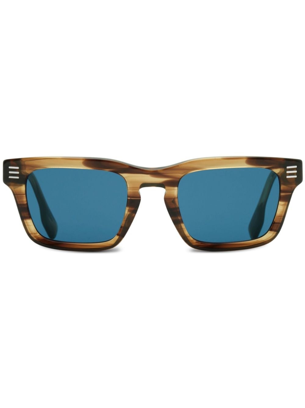 Stripe square-frame sunglasses - 1