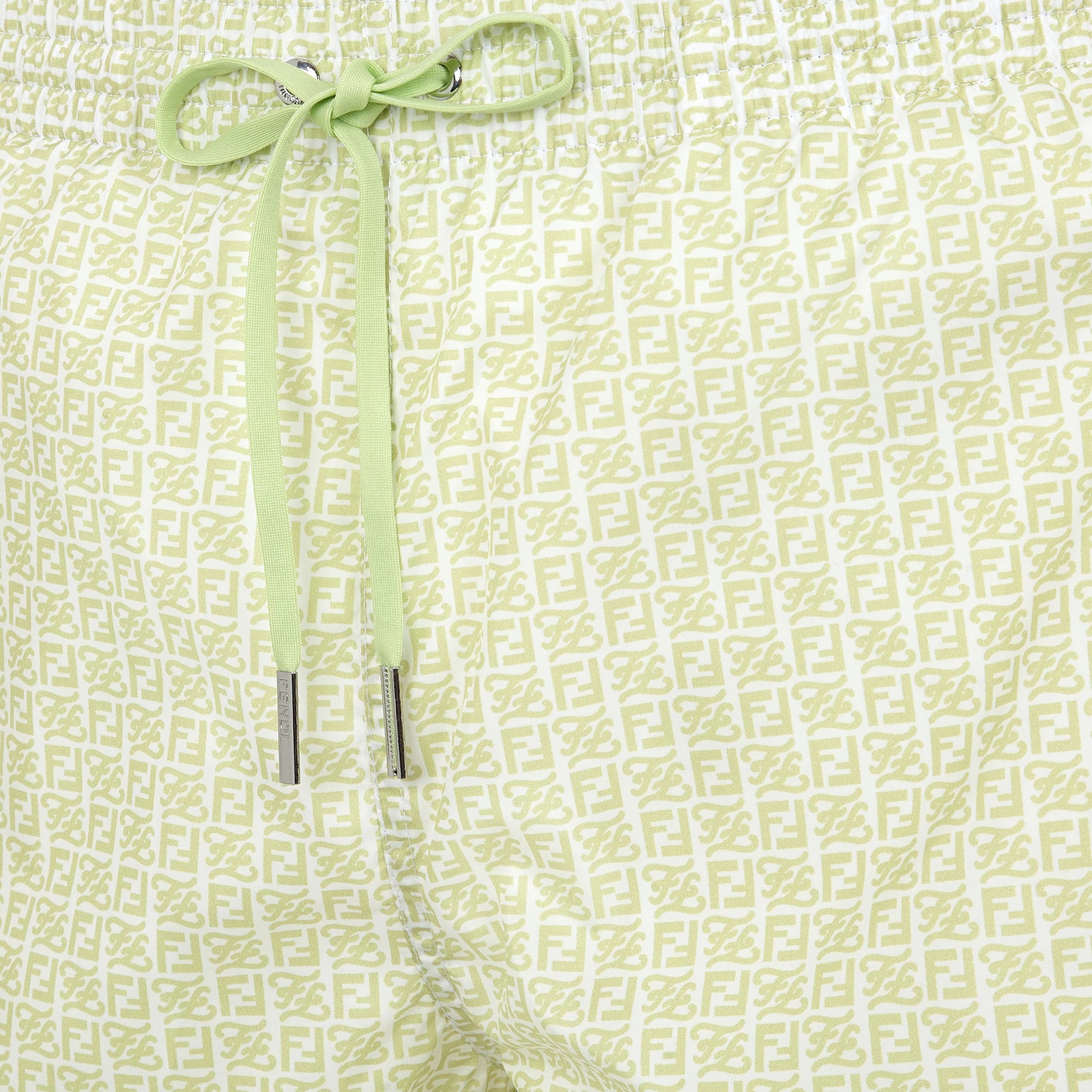 Green nylon shorts - 3
