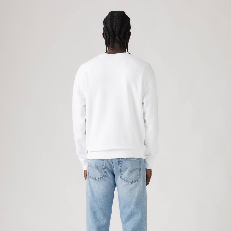 RELAXED GRAPHIC CREWNECK SWEATSHIRT 3