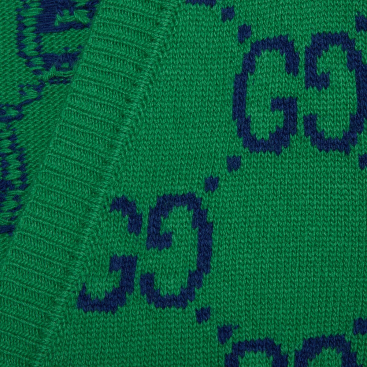 GG knit cardigan - 5