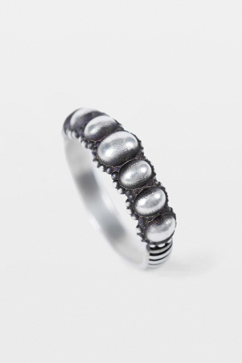 Ann Demeulemeester Nona Small Ring with Spheres outlook
