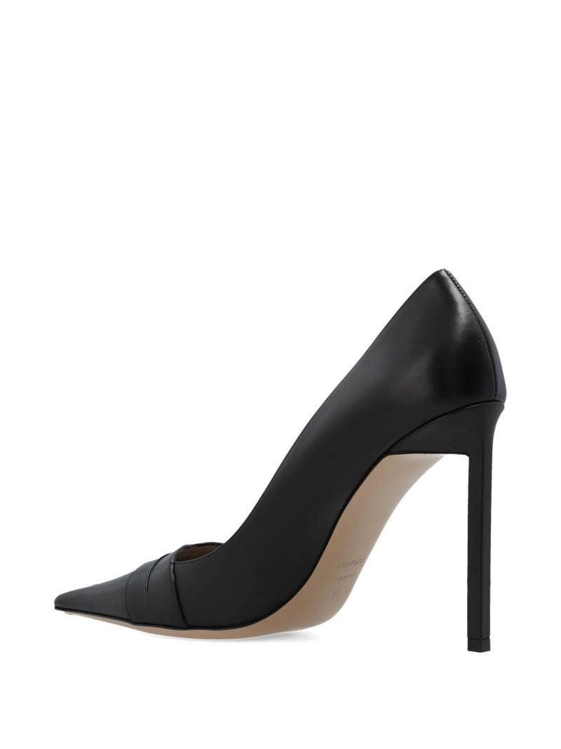 110mm Eva pointed-toe leather pumps 3