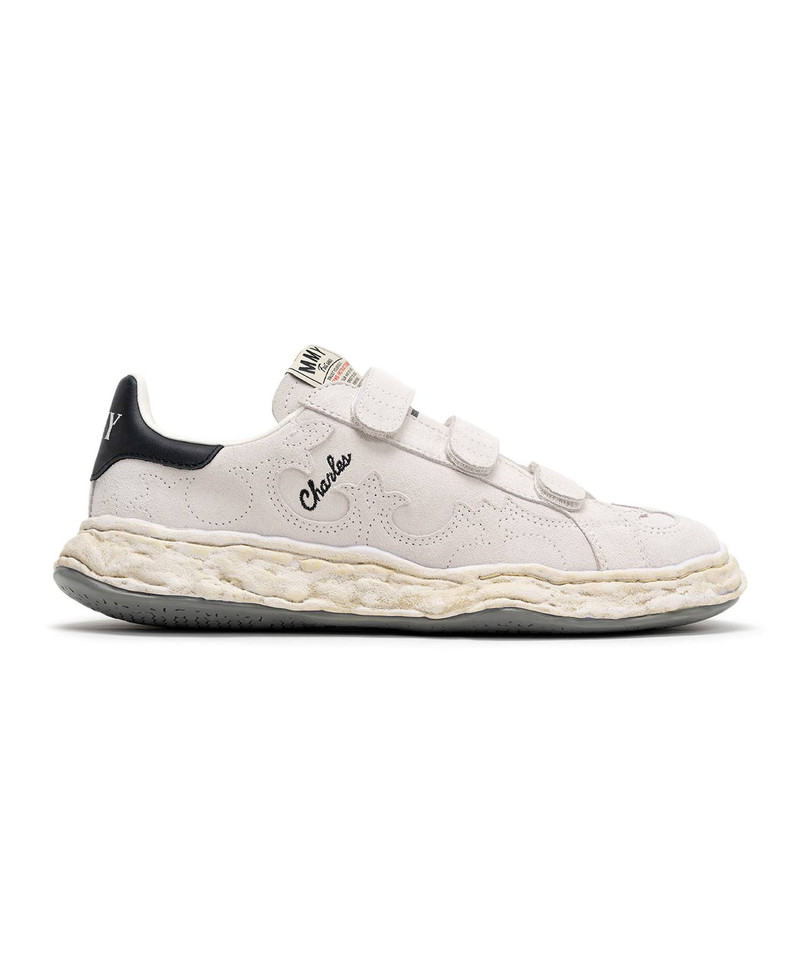 "CHARLES"OG Sole Western Detail Suede Low-top Verclo Sneaker 5