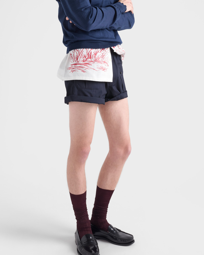 Cotton poplin Bermudas 4