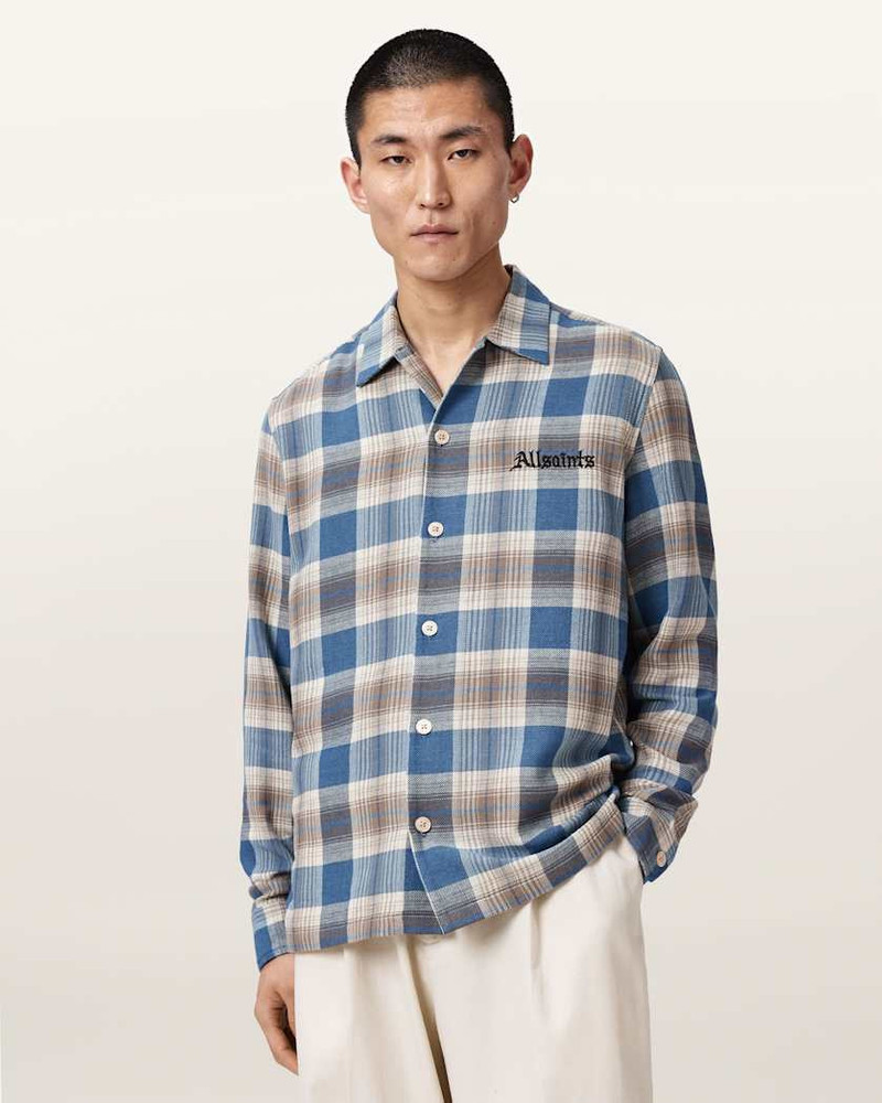 ATLA RELAXED LONG SLEEVE CHECK SHIRT 4