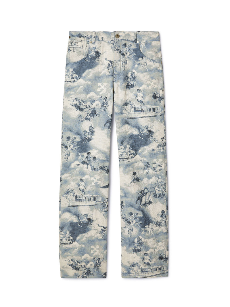 Tapestry Fresco 넓은 다리 바지 1