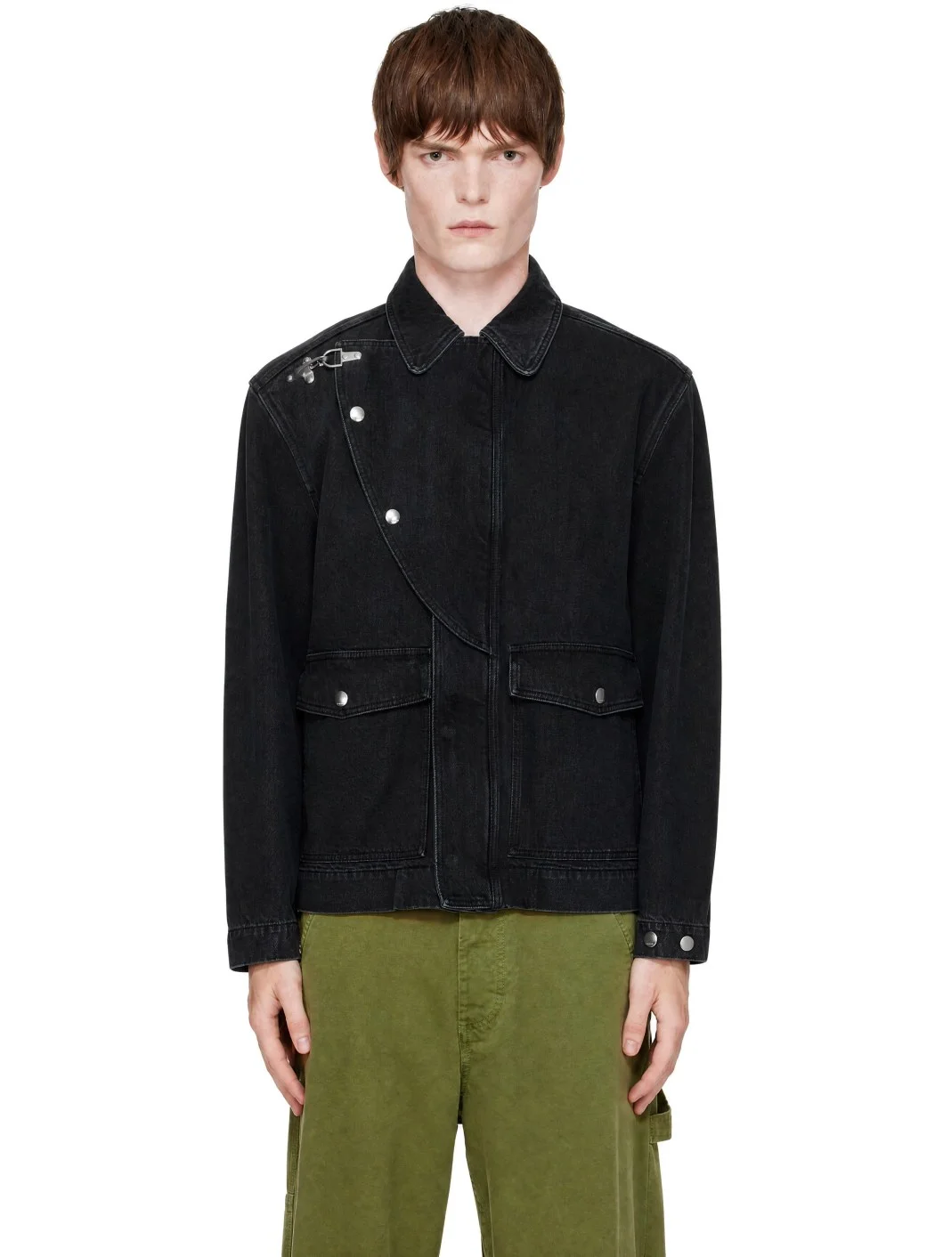 Black Bull Denim Jacket - 1