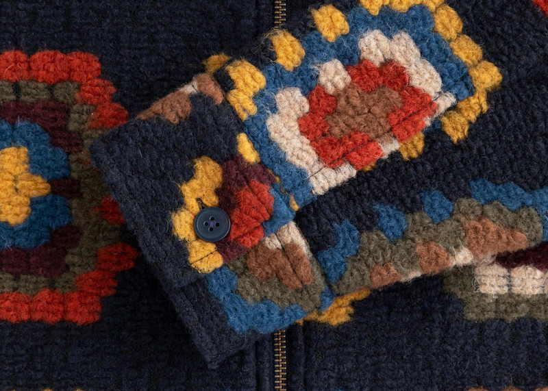 AIMÉ LEON DORE Aime Leon Dore Blanket Overshirt Multicolor outlook