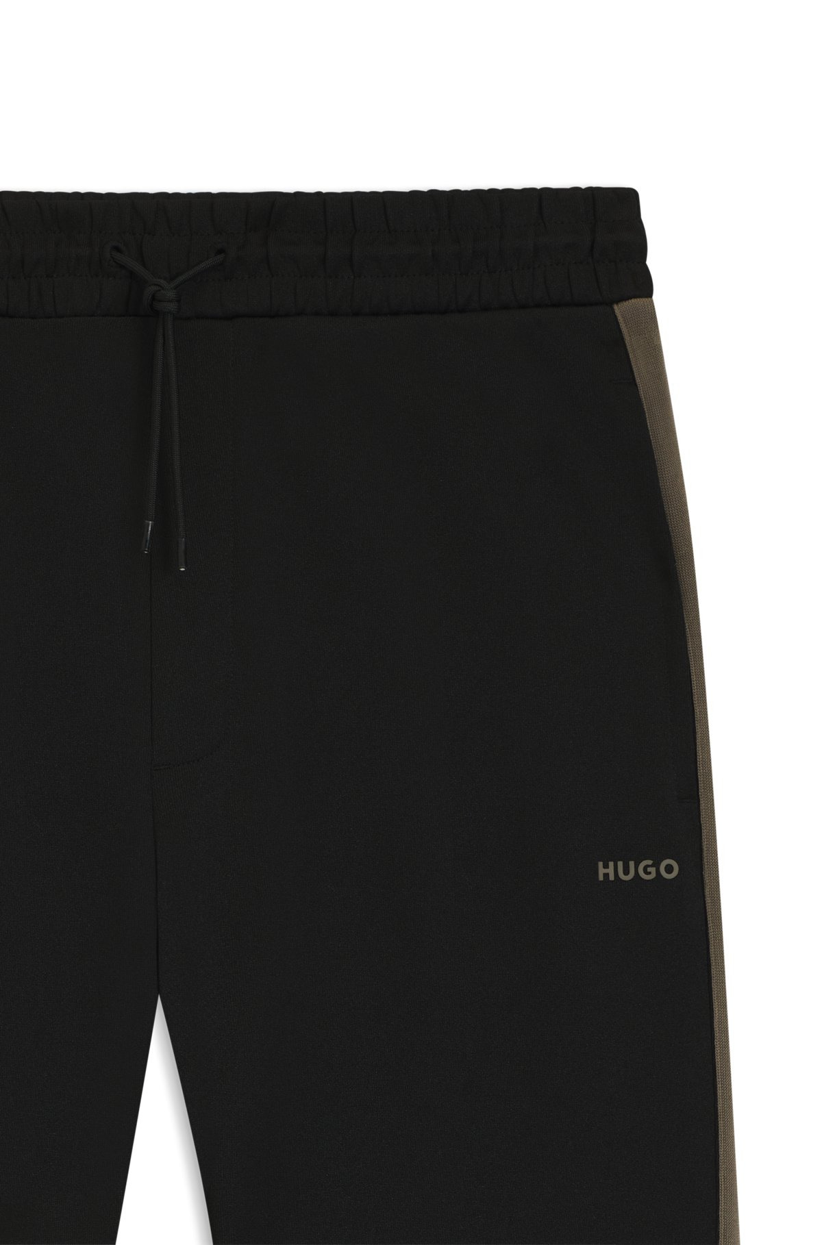 RELAXED-FIT TRACKSUIT BOTTOMS WITH LOGO TAPE - 2