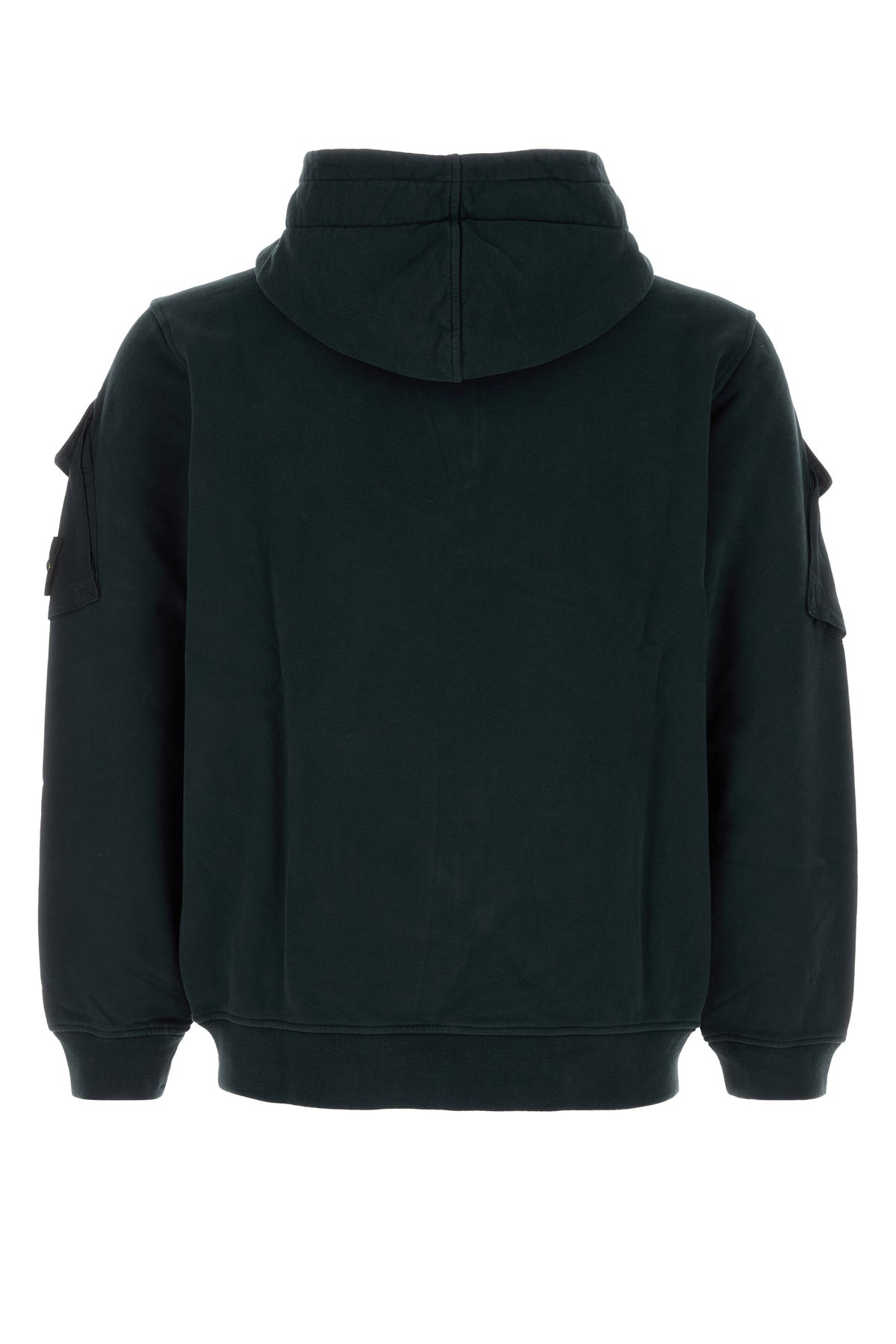 Black cotton sweatshirt - 2