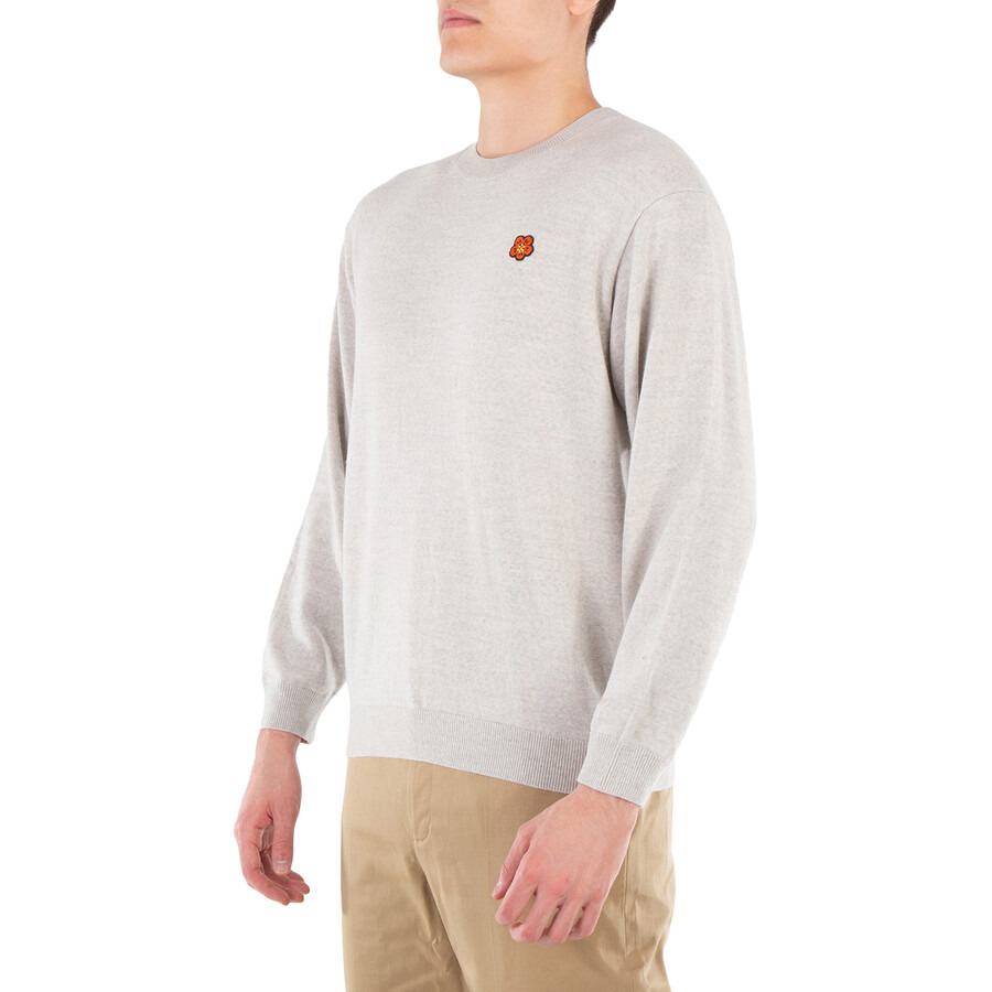 Kenzo Flower Applique Long Sleeve Sweater - 2
